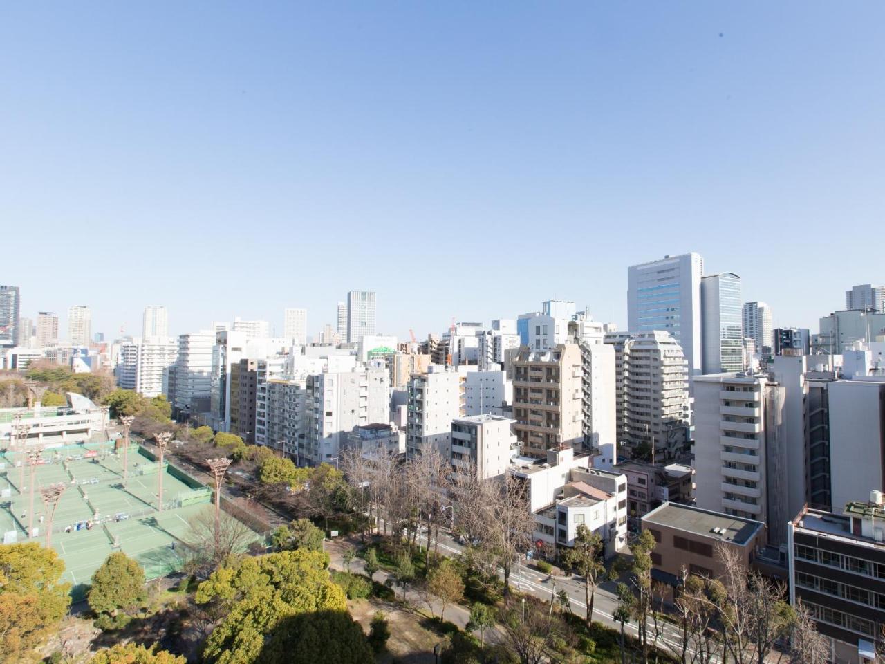 Hotel Shiki Utsubo Park Ósaka Exteriér fotografie